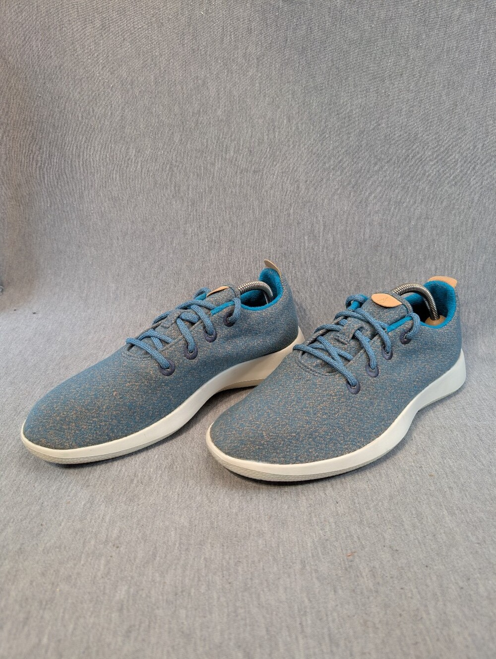 Allbirds Merino Wool Running Shoes Men's 10 Teal White Sneakers